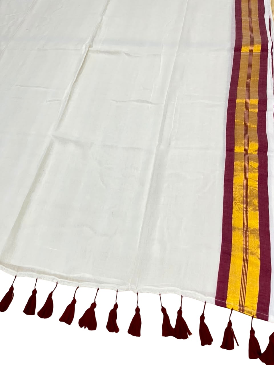 Southloom Mul Cotton 120 x 120 Soft Fabric Saree SL215