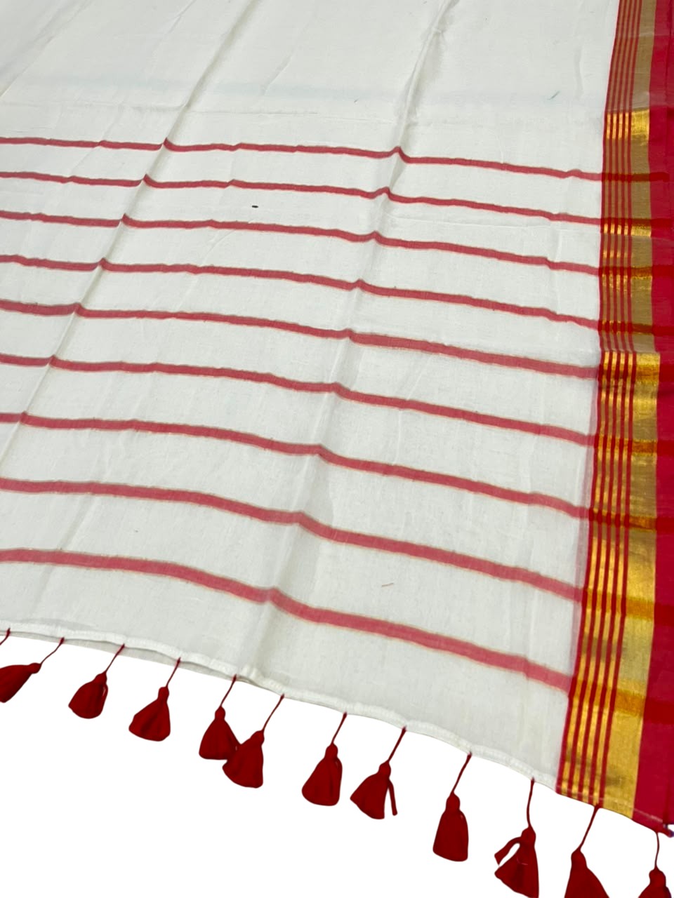 Southloom Mul Cotton 120 x 120 Soft Fabric Saree SL215