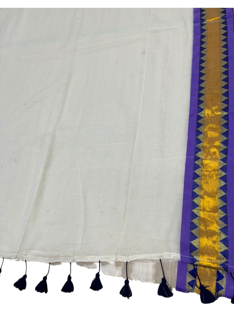 Southloom Mul Cotton 120 x 120 Soft Fabric Saree SL215
