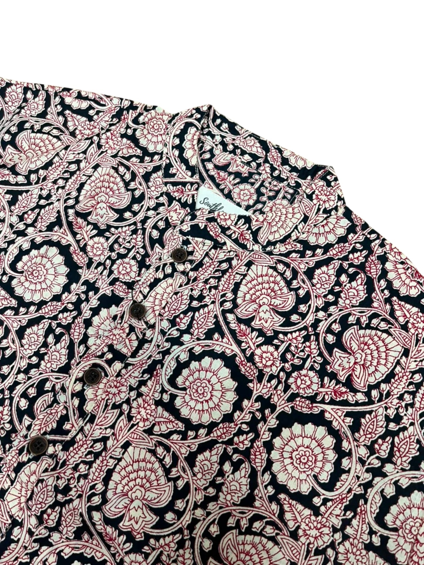 Southloom Pure Cotton Jaipur Printed Long Kurta for Men