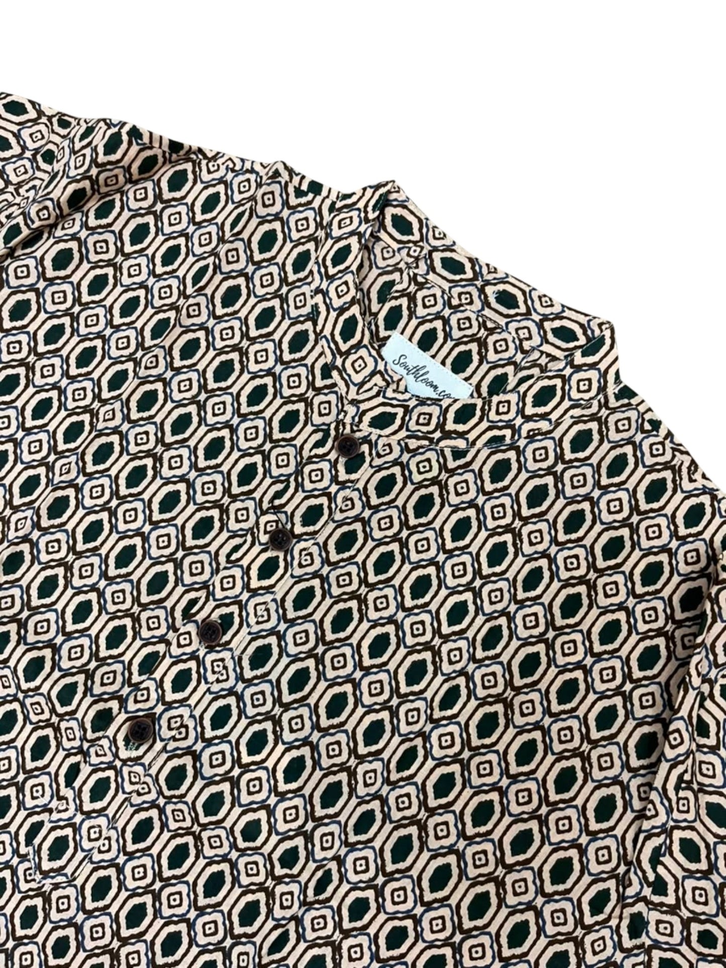 Southloom Pure Cotton Jaipur Printed Long Kurta for Men