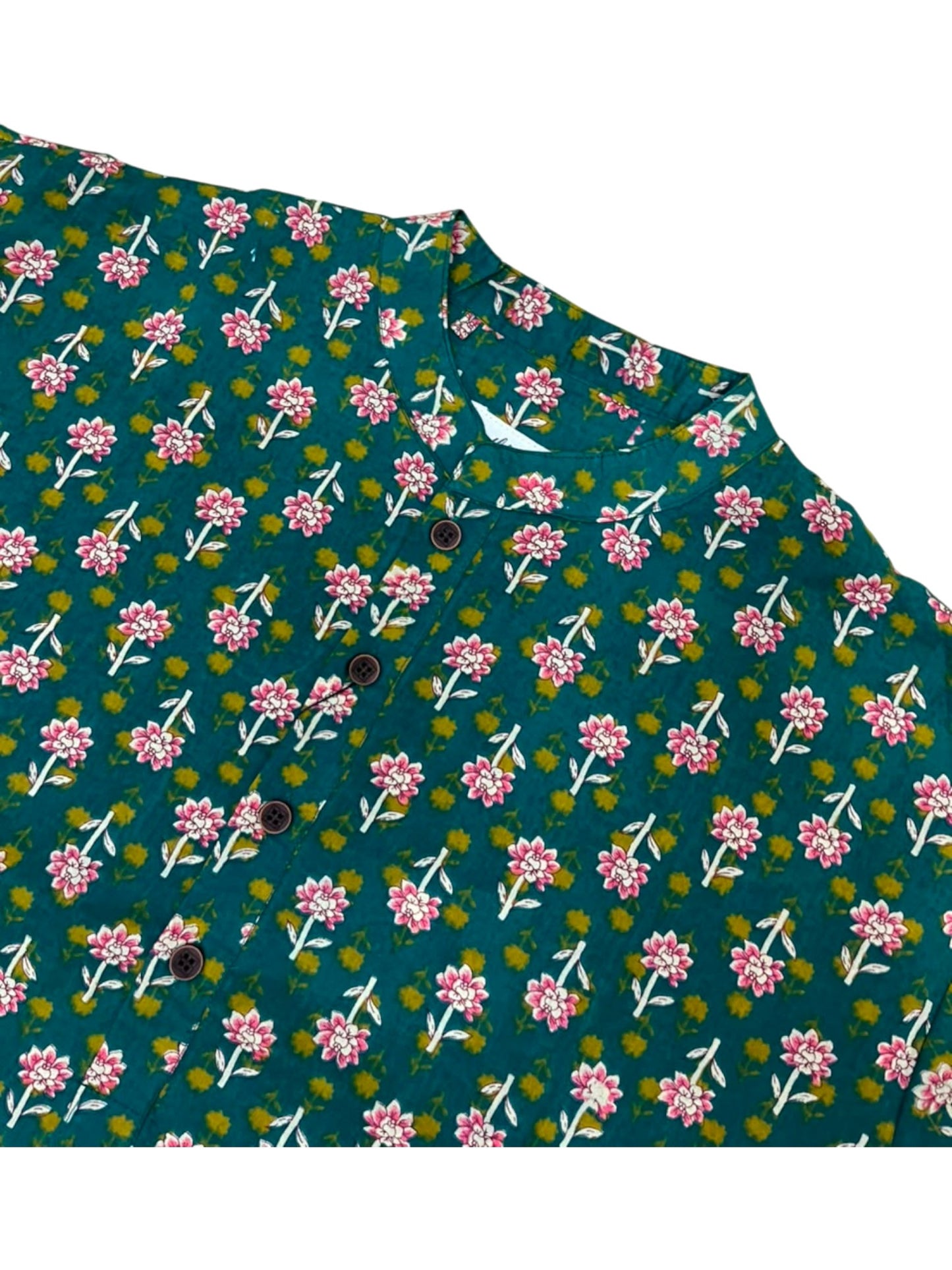 Southloom Pure Cotton Jaipur Printed Long Kurta for Men