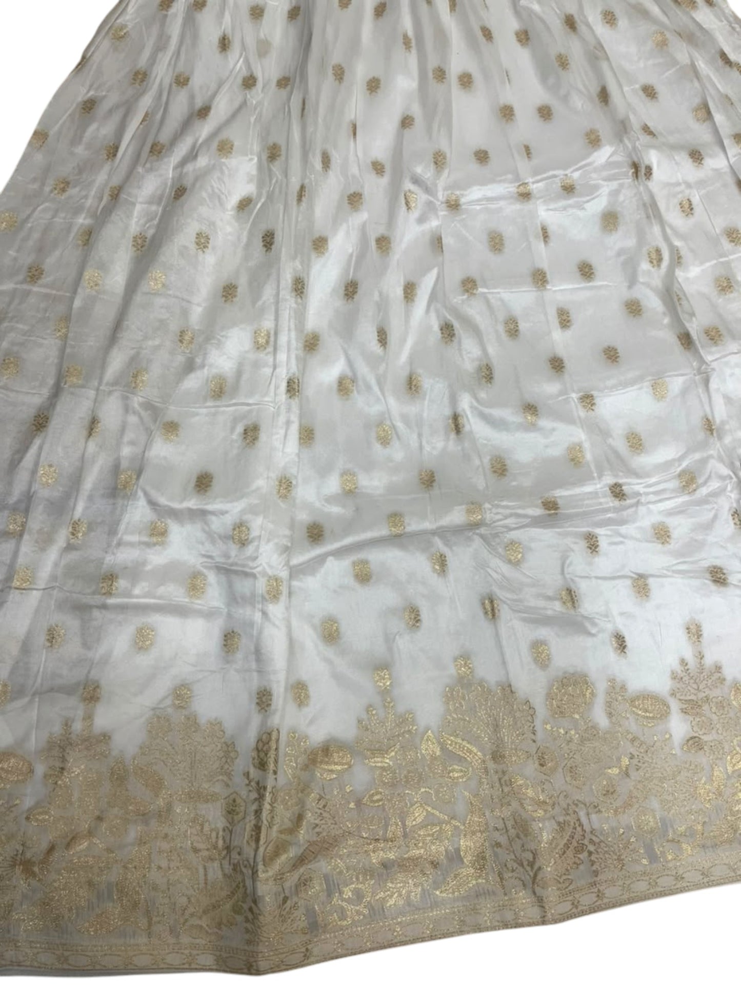 Southloom Semi UnStitched Dhavani Set with Pavada and Blouse Mustard Yellow Piece SL584