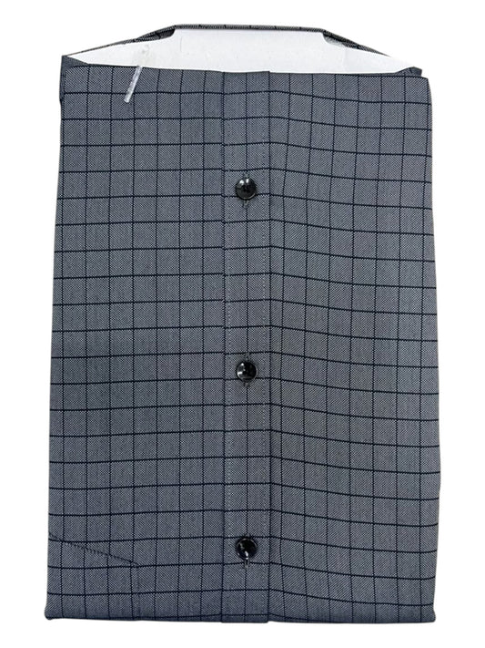 Southloom Pure Cotton Gray Check Shirt SLSHIRT 44 FS