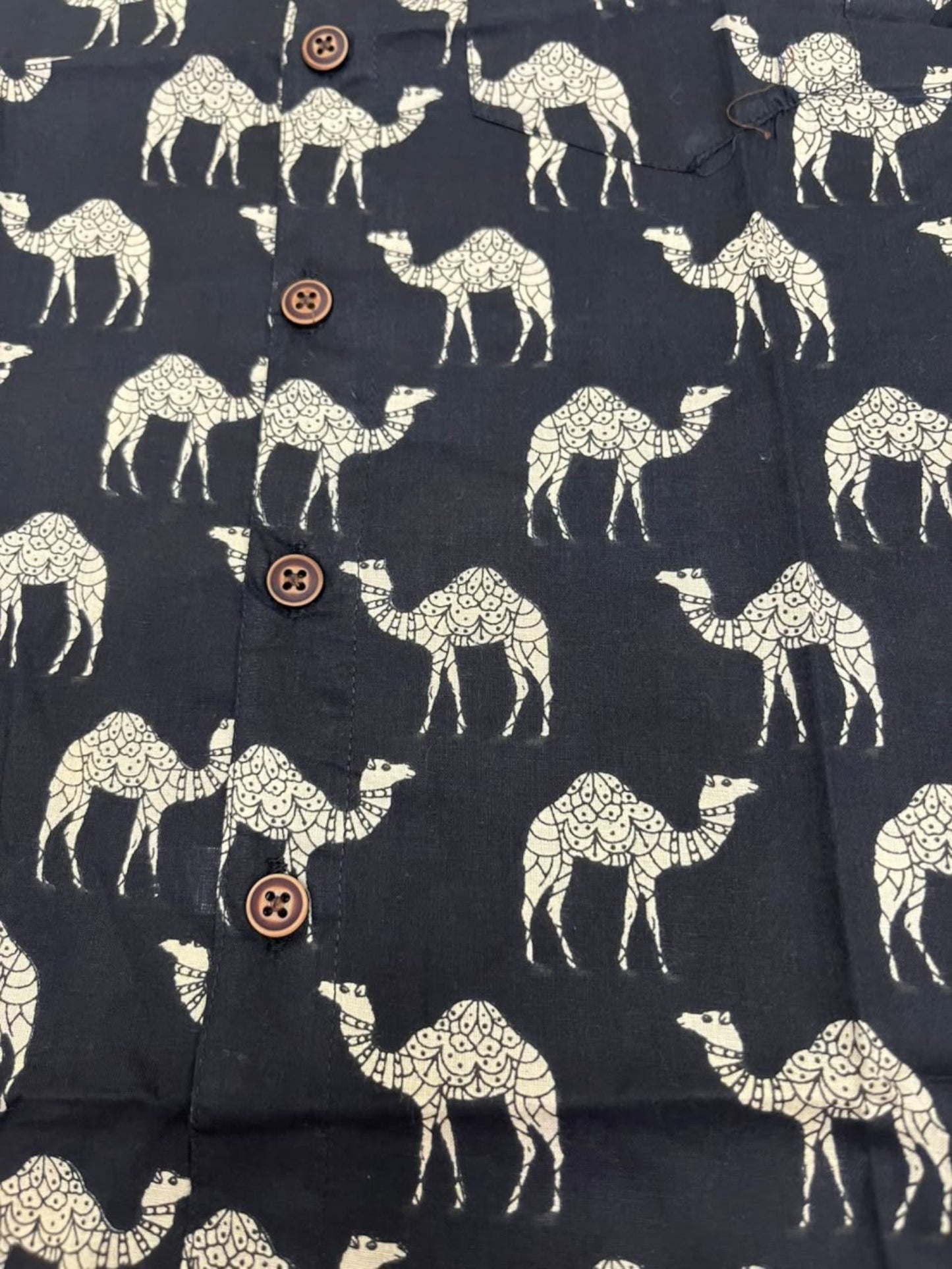Southloom Pure Cotton Jaipur Printed Shirt For Kids Half Sleeves SL607