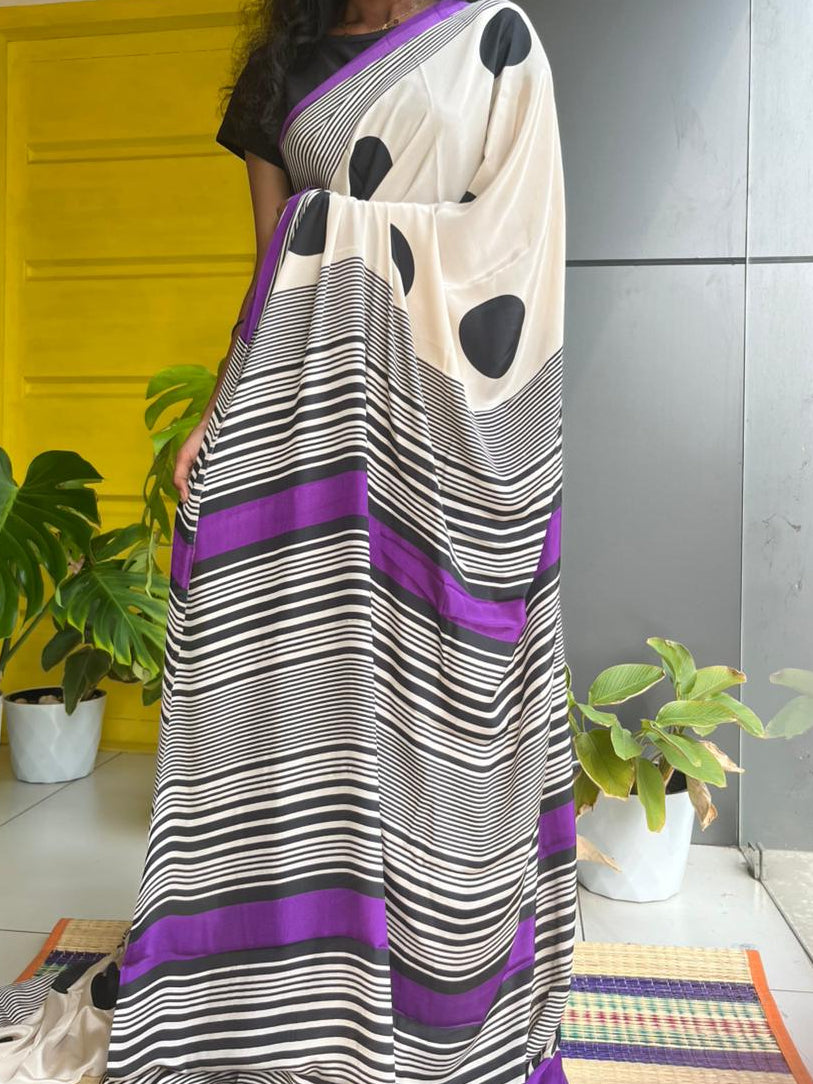 Semi Modal Silk Saree SL214