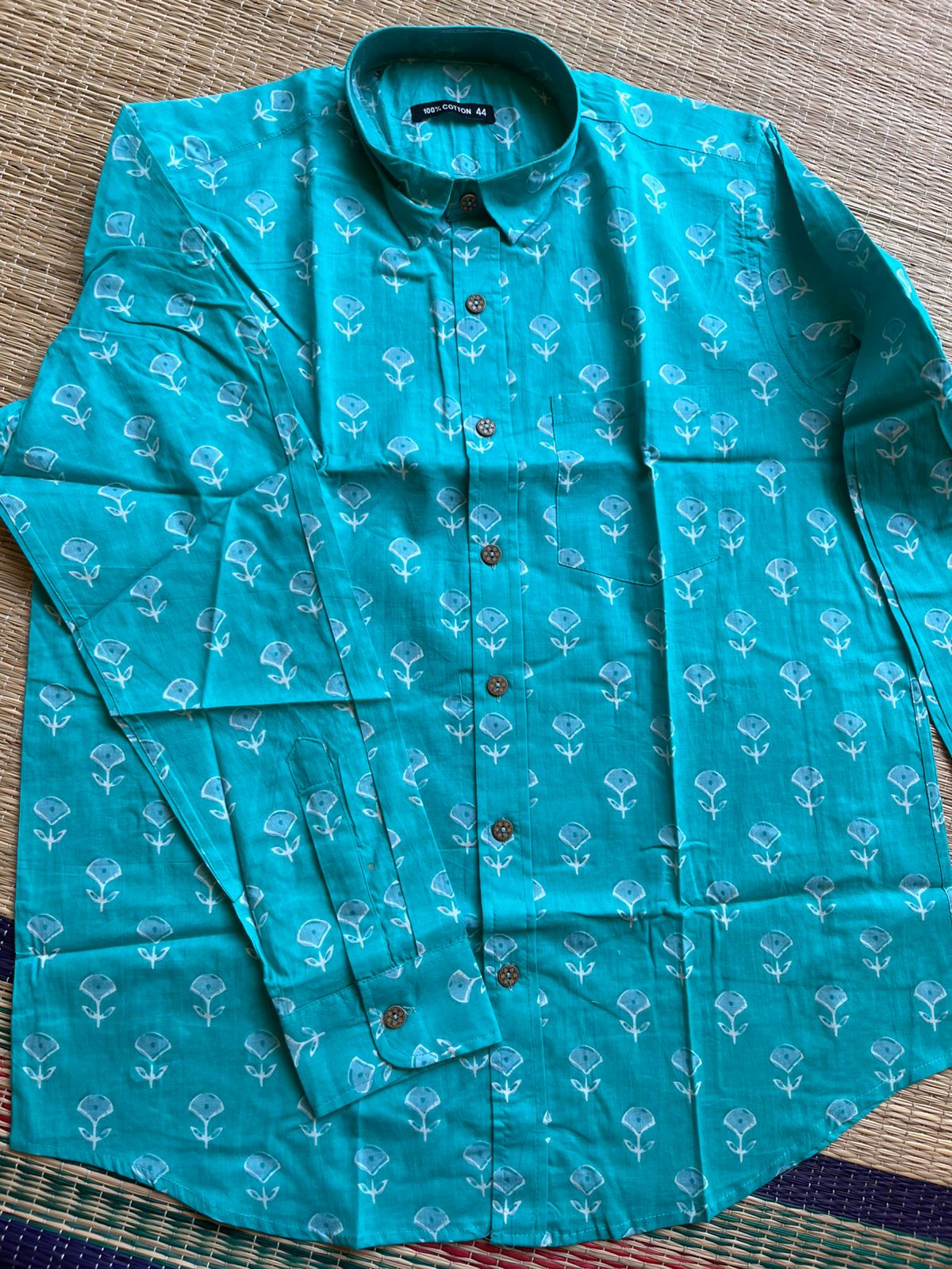 Cotton Printed Full Sleeve Shirt SL234