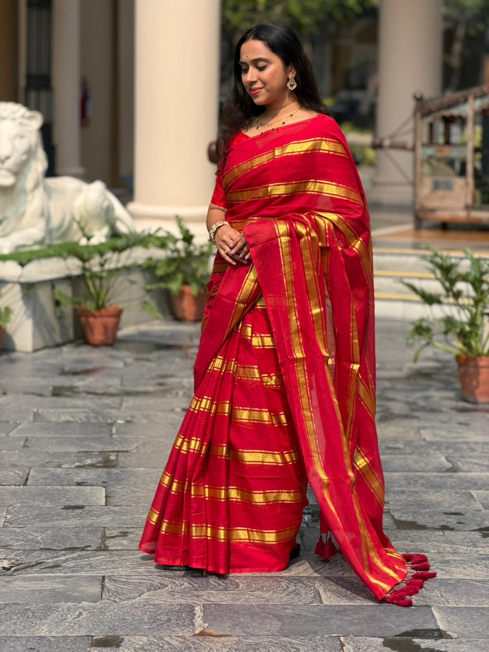 Kerala Mul Cotton Soft Fabric Saree SL215