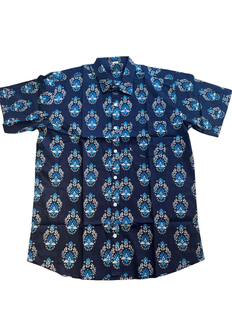 Cotton Printed Half Sleeve Shirt SL234