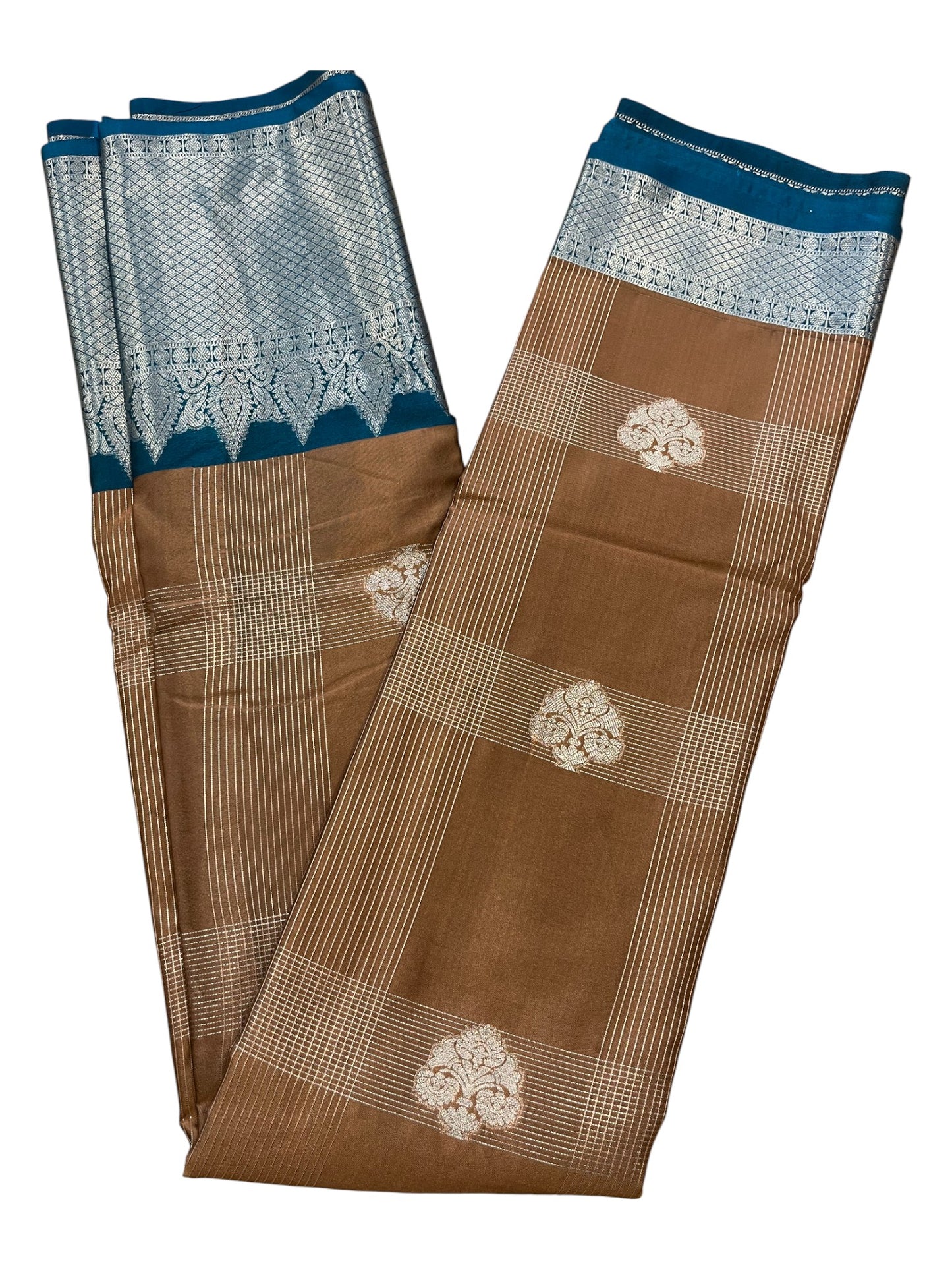 Southloom Banarasi Semi Silk Saree with Woven Work on Body