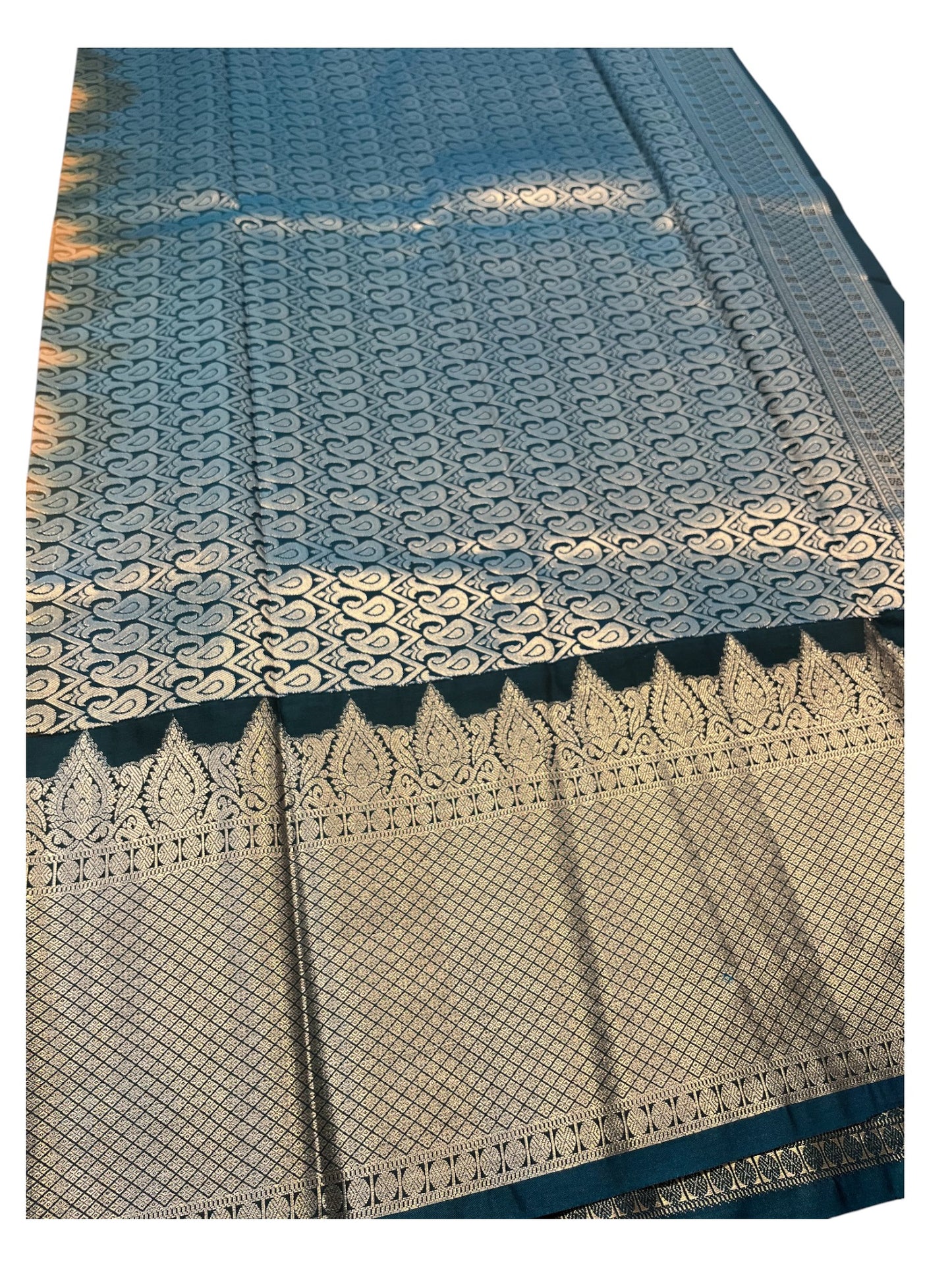 Southloom Banarasi Semi Silk Saree with Woven Work on Body