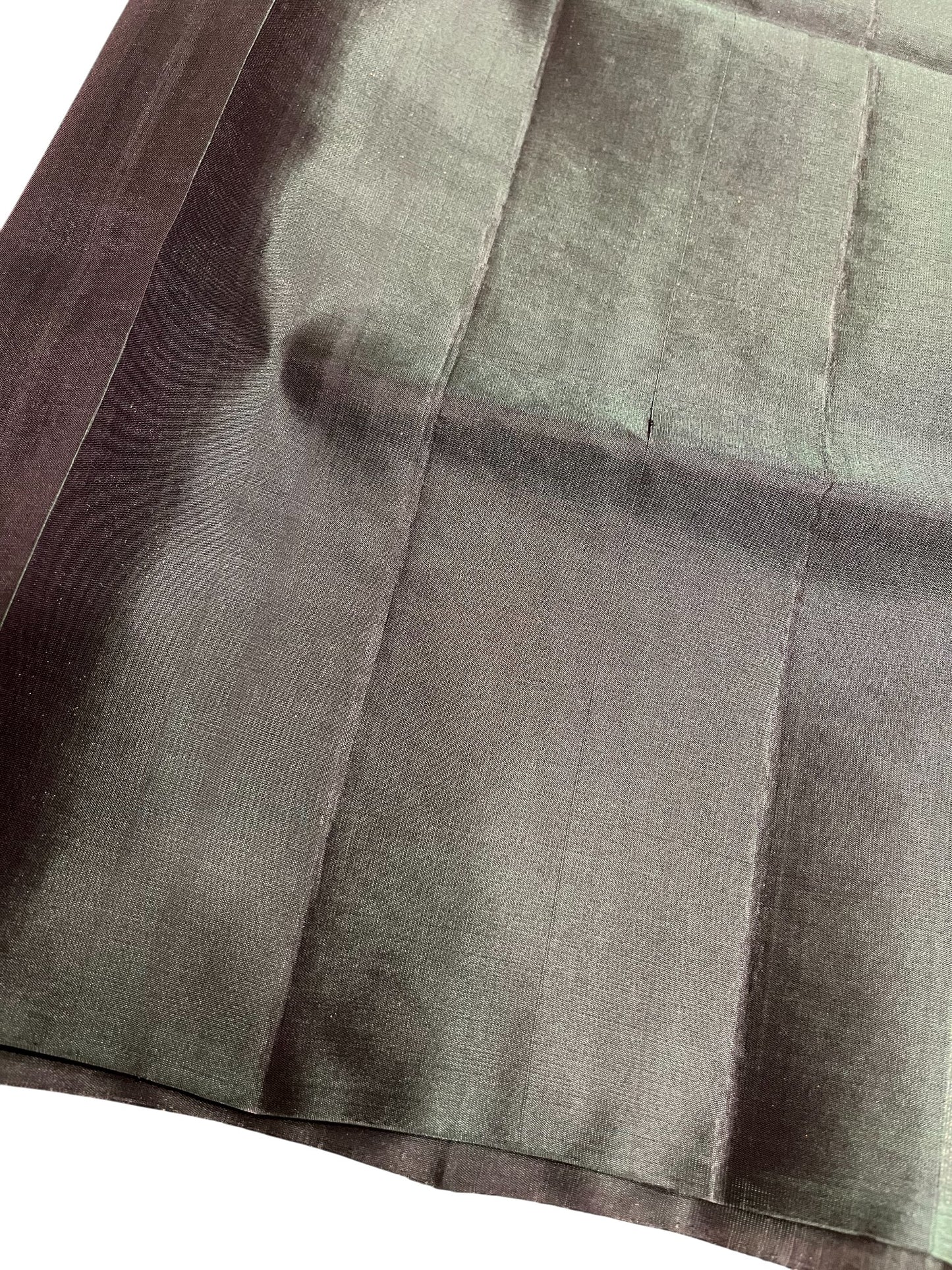 Southloom Pure Handloom Bridal Kanchipuram Silk Saree with Korvai Work (Maroon & Green)