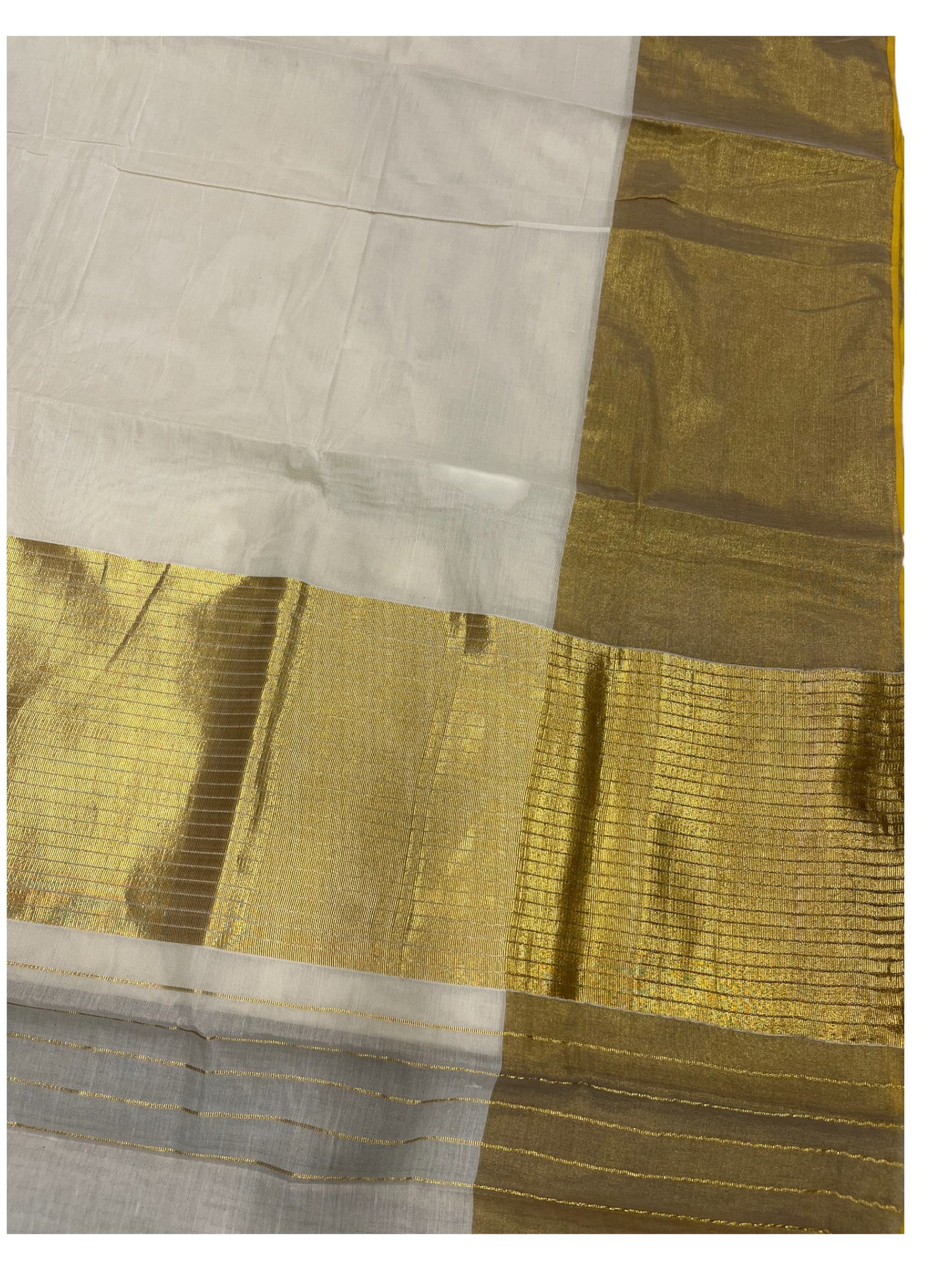Southloom Pure Cotton Kerala Saree with Kasavu Border