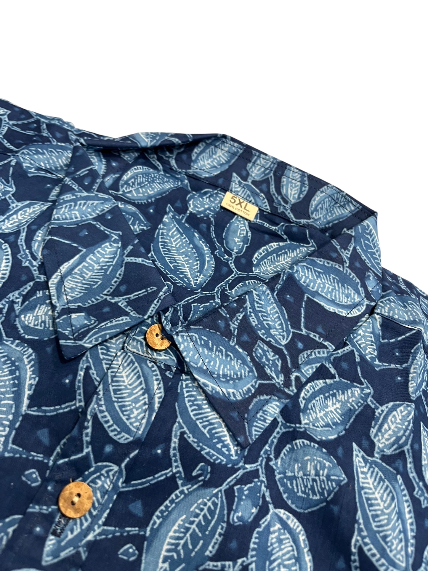 Southloom Jaipur Pure Cotton Printed Shirt For Men (5XL)