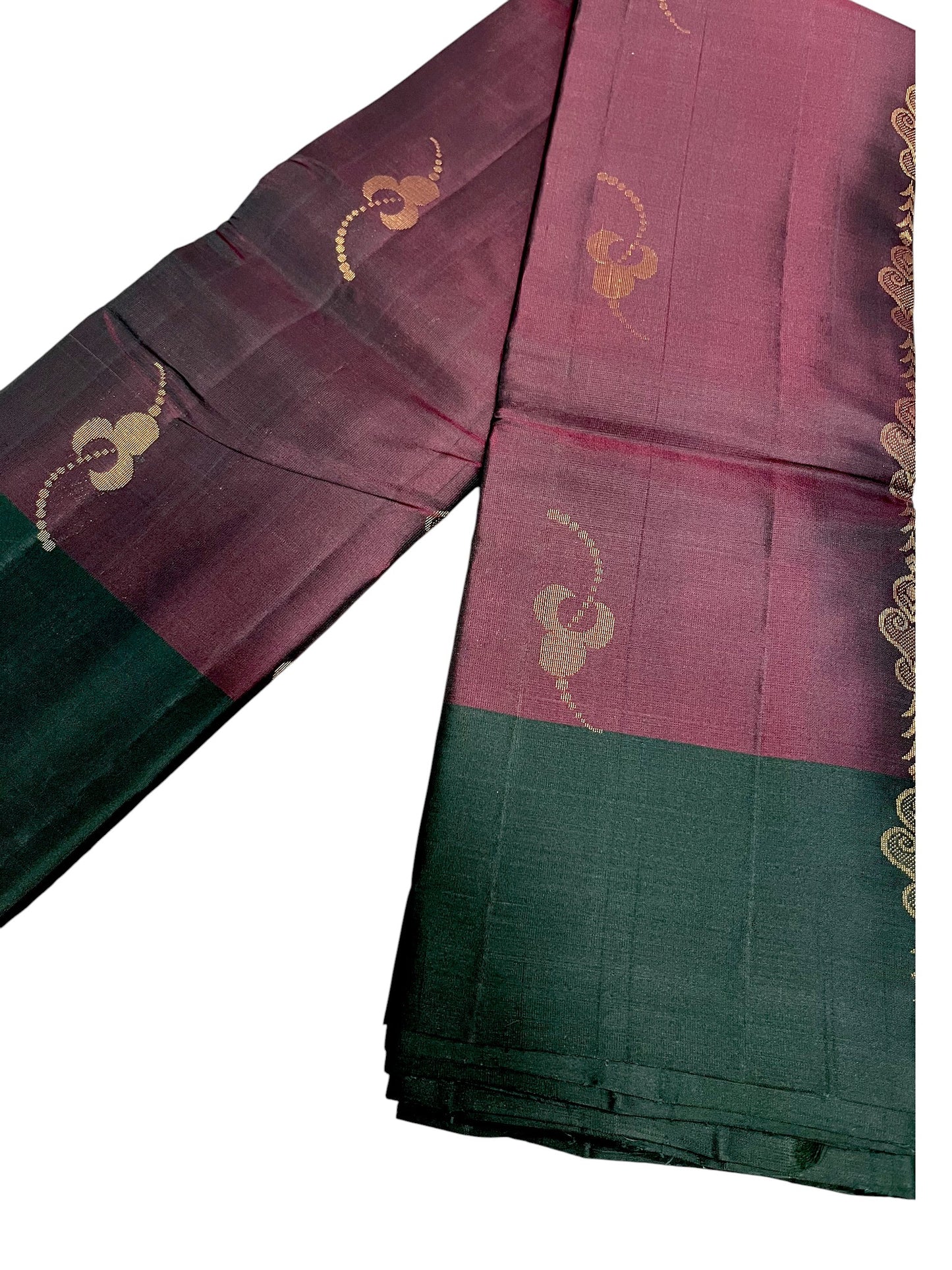 Southloom Pure Handloom Kanchipuram Silk Saree with Butta Work
