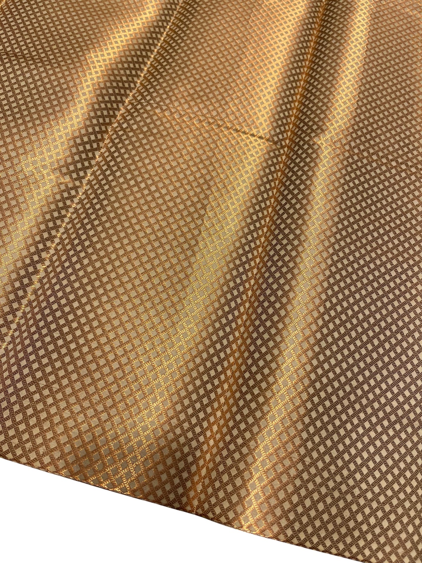Southloom Premium Semi Silk Zari Work Brocade Saree in Bridal Beige with Matching Pallu