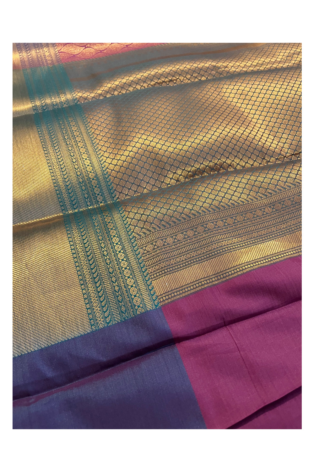 Southloom Premium Semi Silk Zari Work Brocade Saree in Bridal Red with Matching Pallu
