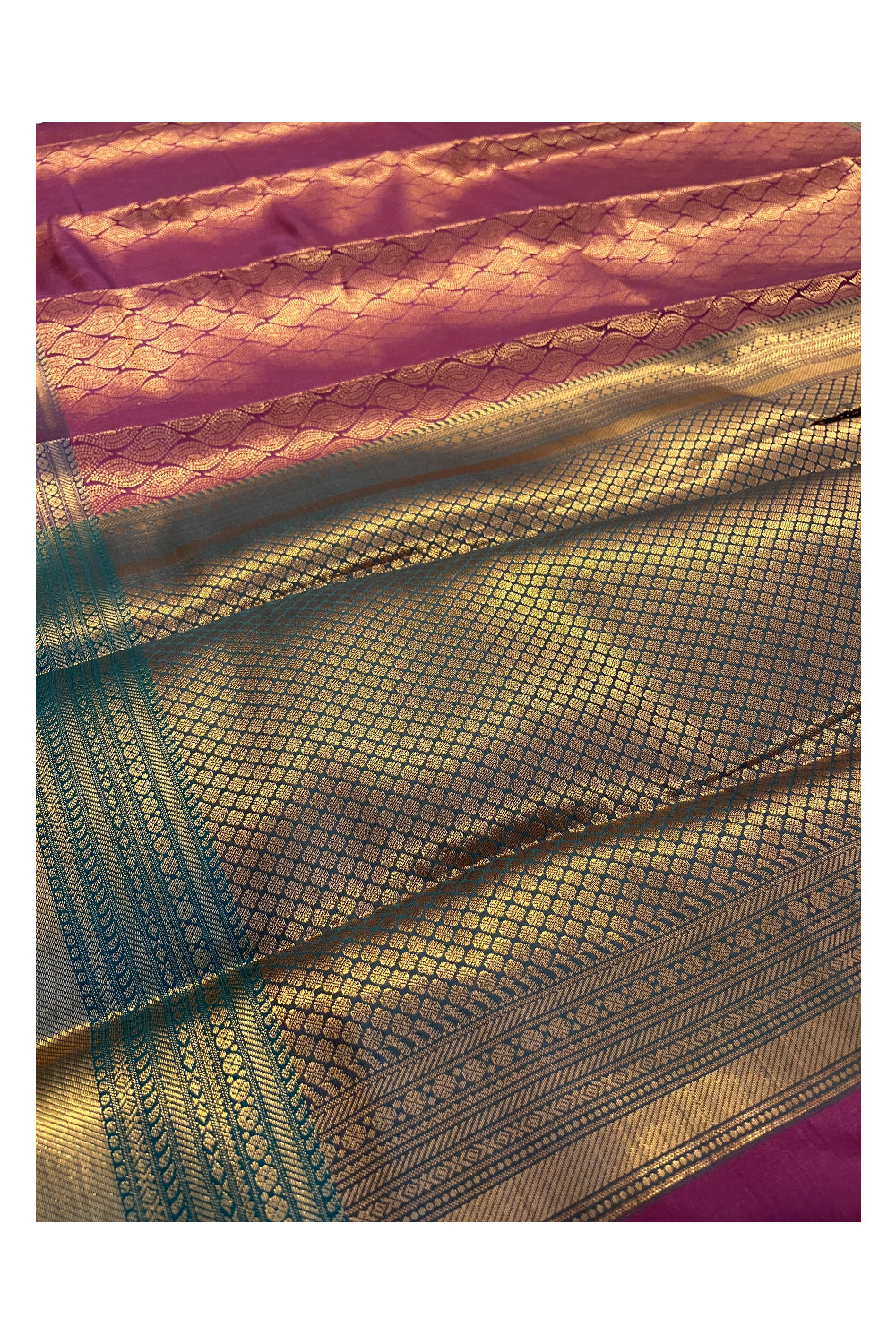 Southloom Premium Semi Silk Zari Work Brocade Saree in Bridal Red with Matching Pallu
