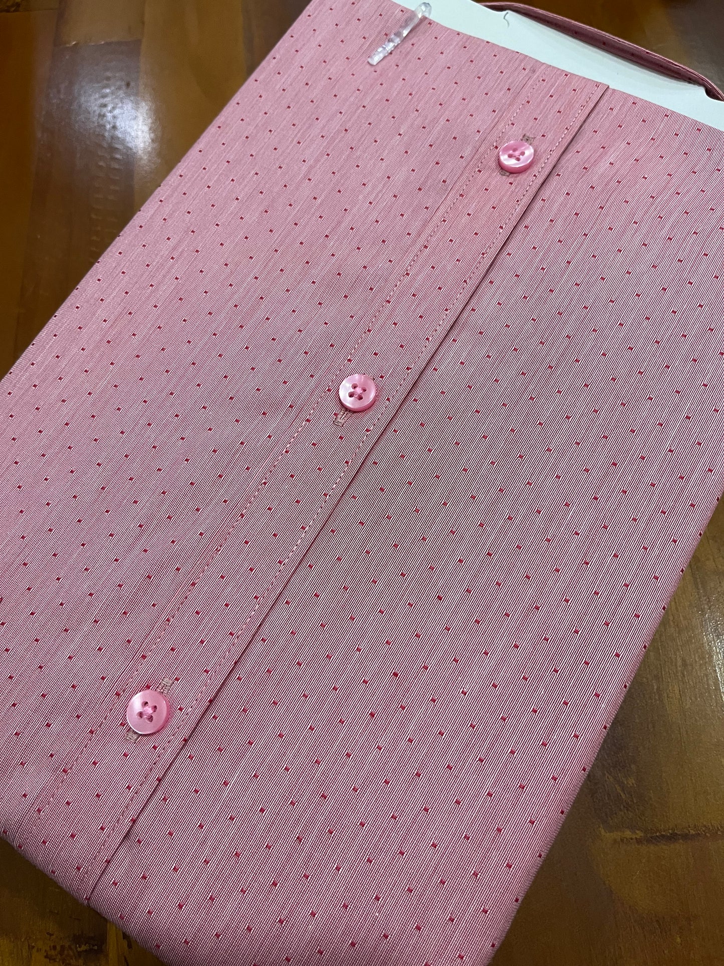 Pure Cotton Onion Pink Printed Shirt SLSHIRT 46 HS