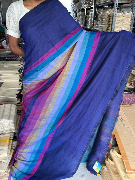Kerala Mulcotton Soft Fabric Saree SL215