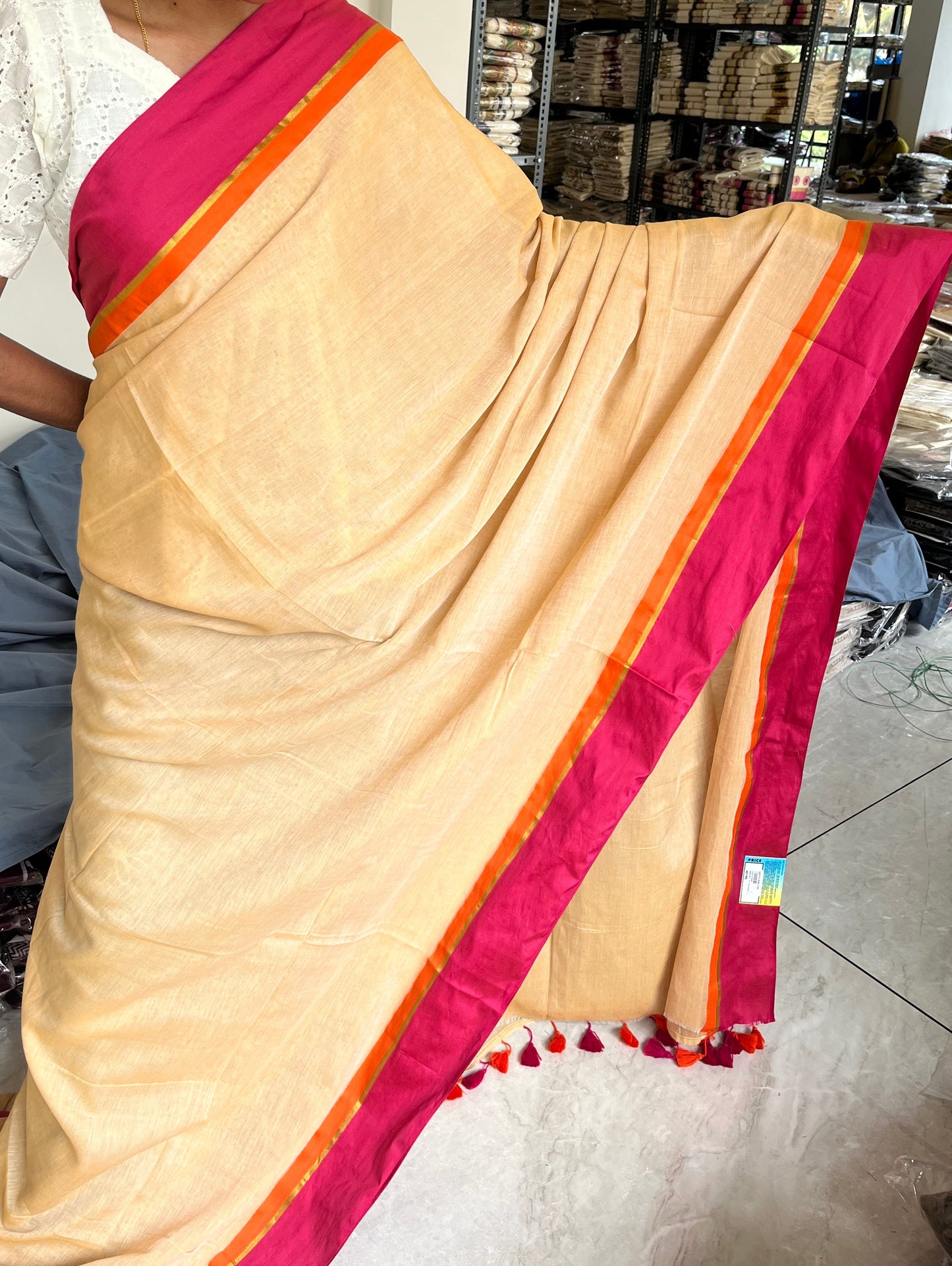 Kerala Mul Cotton Soft Fabric Saree SL215