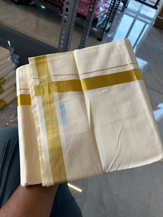 1 Inch Kasavu Mundu (SL102)