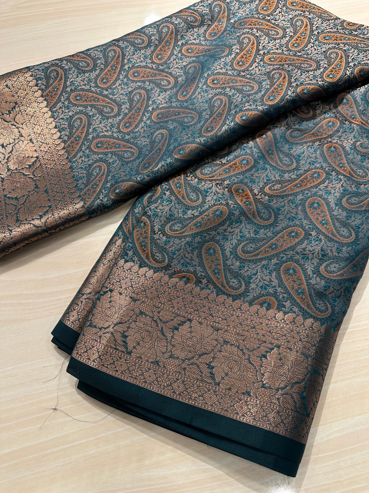 Semi Silk Resham Work Saree