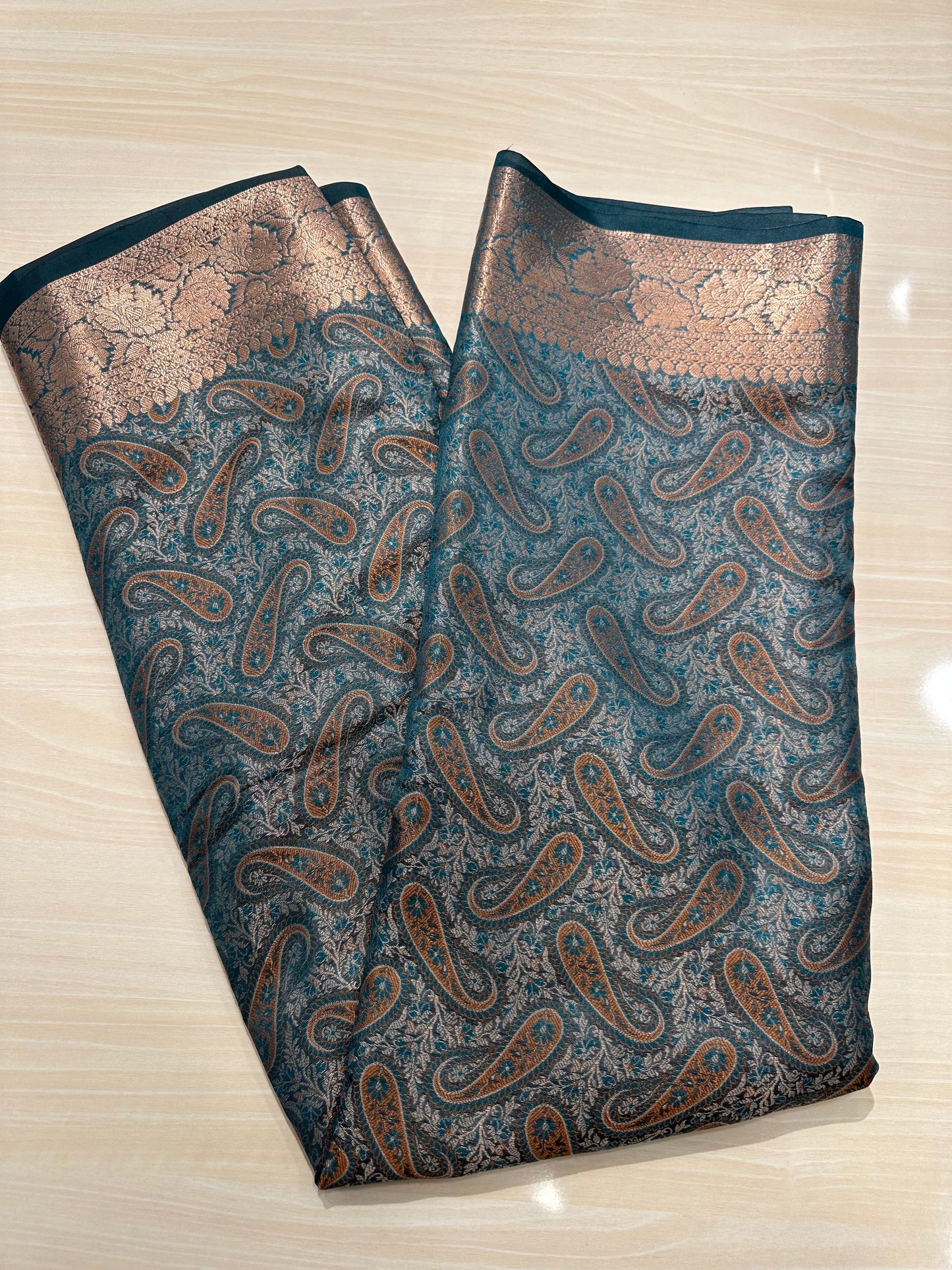 Semi Silk Resham Work Saree