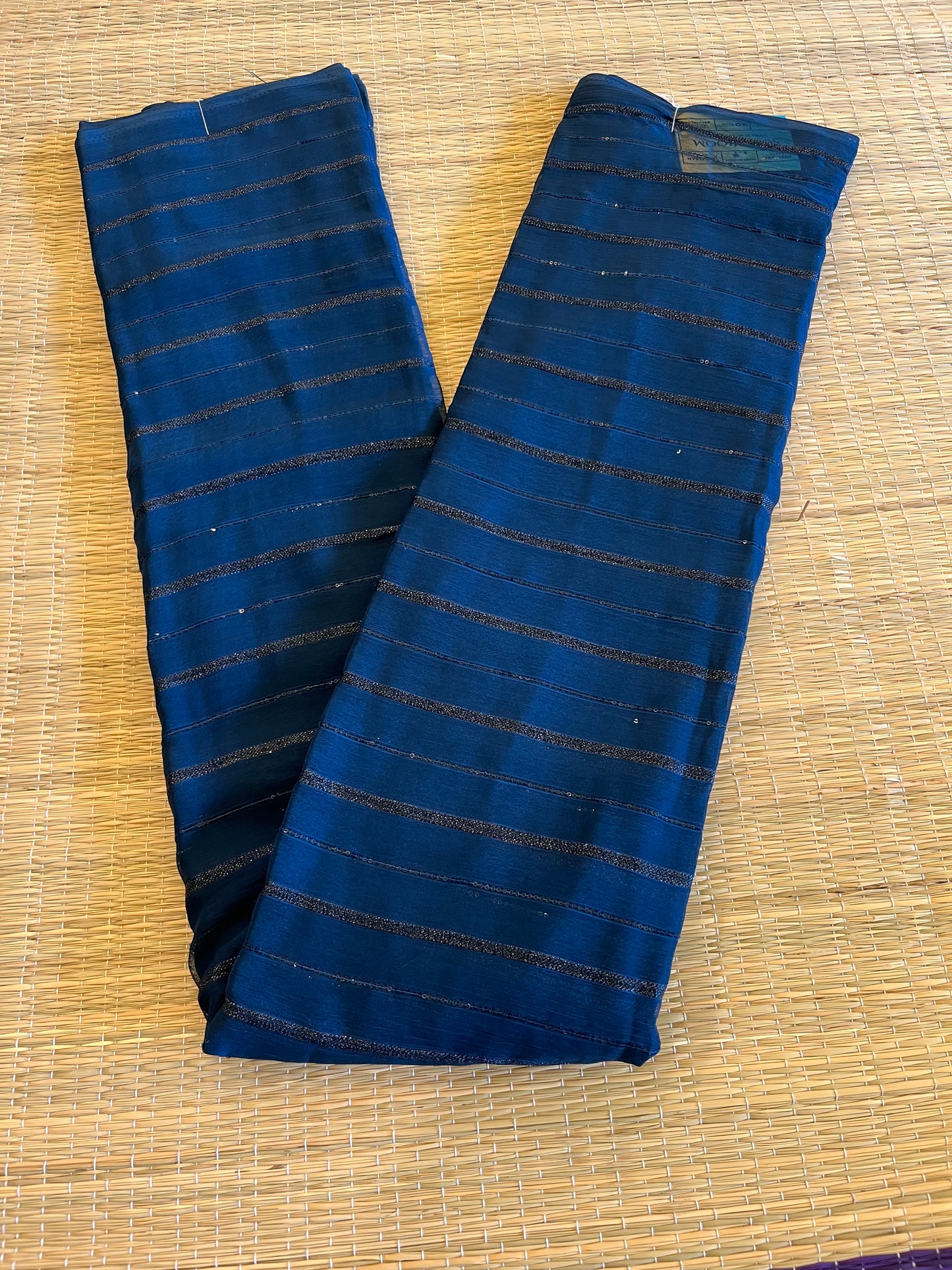 Vichithra Silks Blue Colour Saree SL191