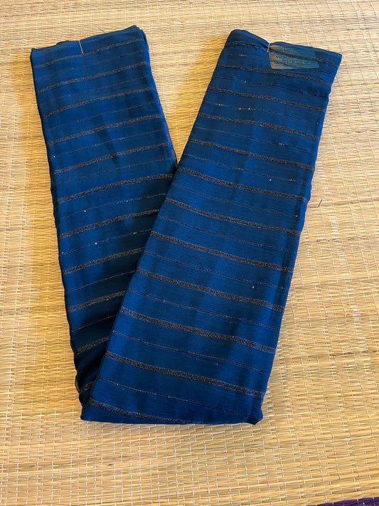 Vichithra Silks Blue Colour Saree SL191