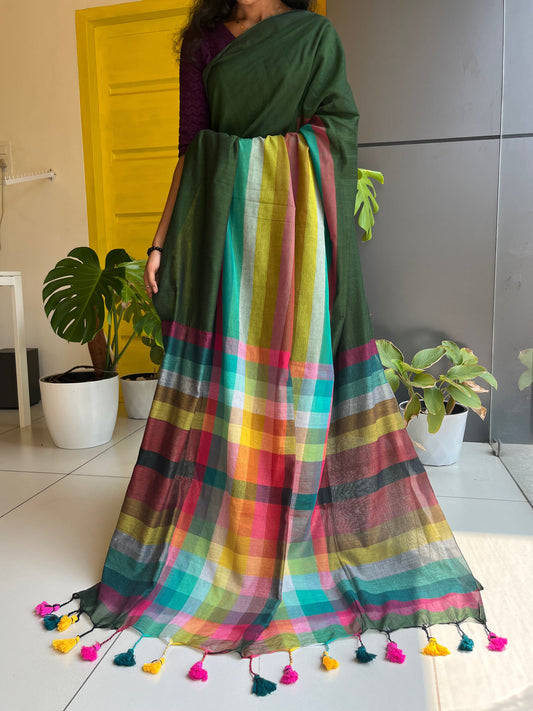 Kerala Mul Cotton Soft Fabric Saree SL215