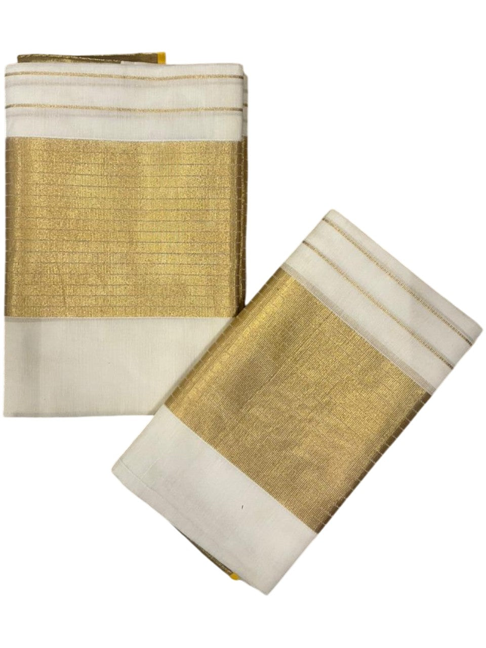 Kerala Cotton Handloom Replica Set Mundu (2.80 Mtrs) SL341