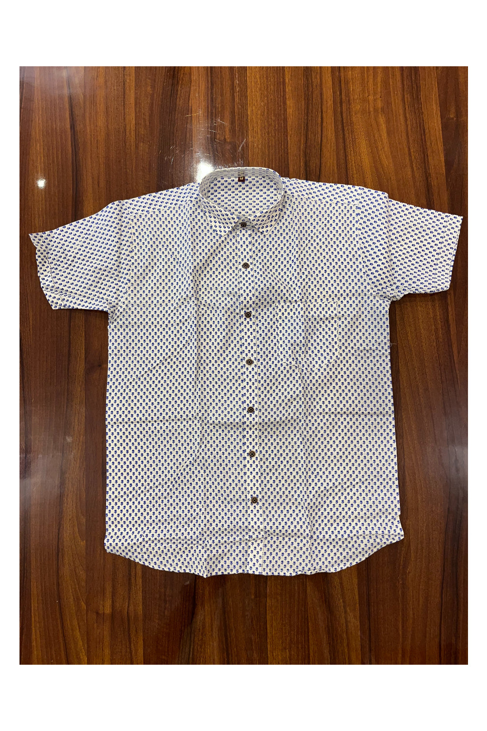 Southloom Jaipur Pure Cotton Printed Shirt For Men (Medium)