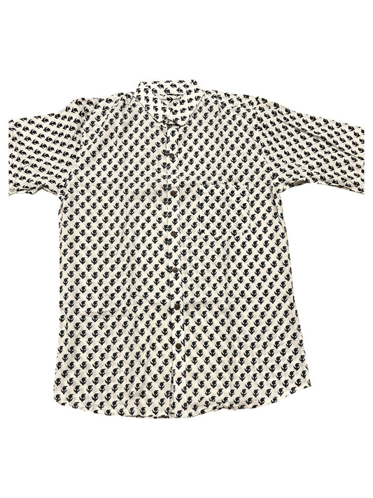 Southloom Jaipur Pure Cotton Block Printed Shirt for Men (Medium)
