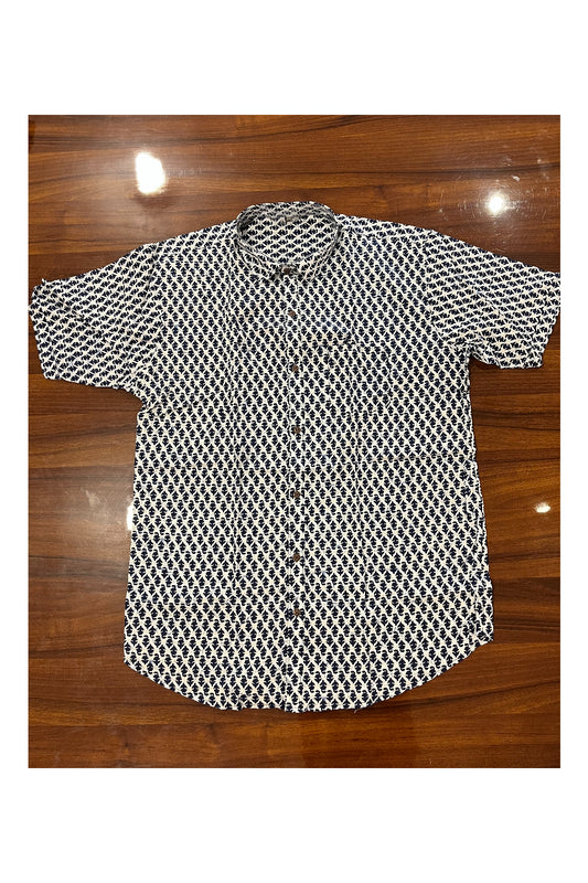 Southloom Jaipur Pure Cotton Printed Shirt For Men (3XL)