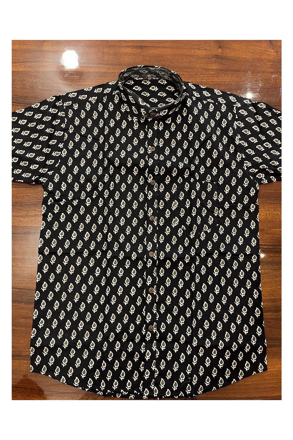 Southloom Jaipur Pure Cotton Printed Shirt For Men (Medium)