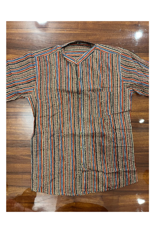 Southloom Jaipur Pure Cotton Printed Shirt For Men (Medium)