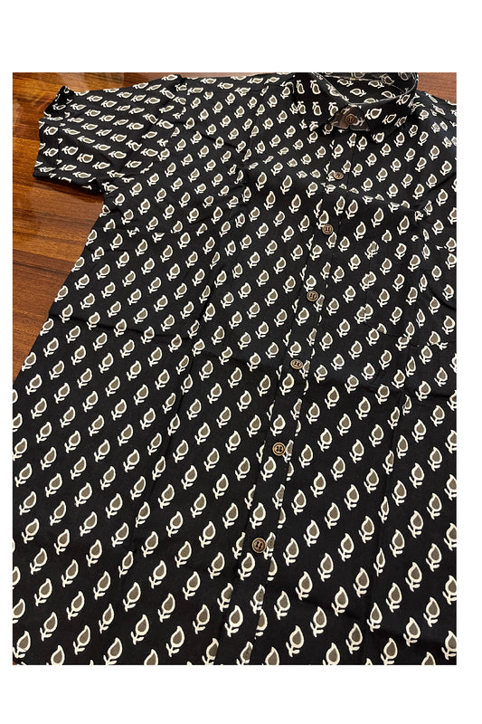 Southloom Jaipur Pure Cotton Printed Shirt For Men (Medium)