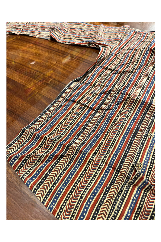 Southloom Jaipur Pure Cotton Printed Shirt For Men (Medium)