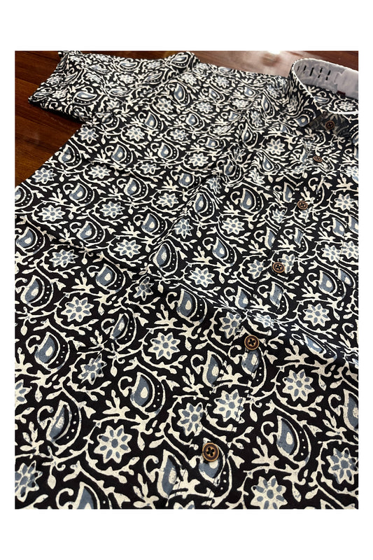 Southloom Jaipur Pure Cotton Printed Shirt For Men (XL)