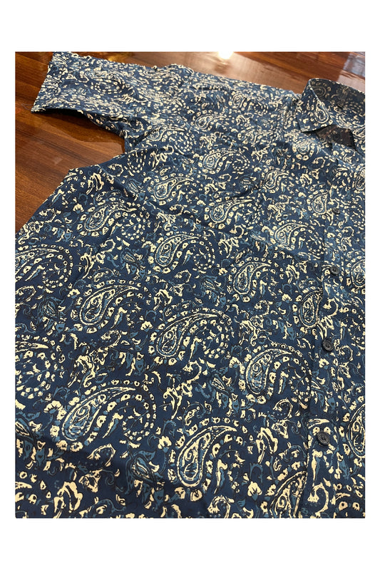 Southloom Jaipur Pure Cotton Printed Shirt For Men (5XL)