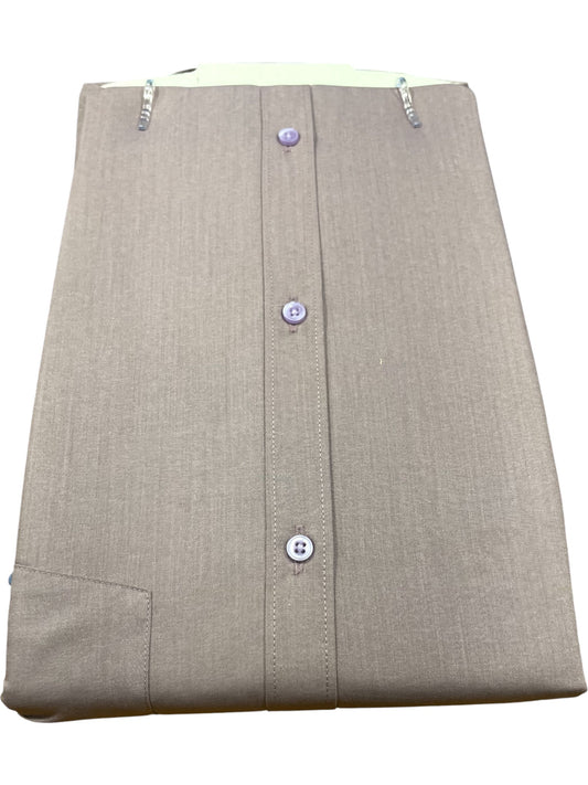 Southloom Pure Cotton Grey Plain Shirt (46 FS)