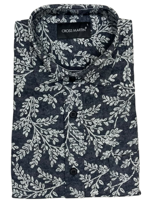 Southloom Pure Cotton Printed Shirt SLSHIRT 40 FS