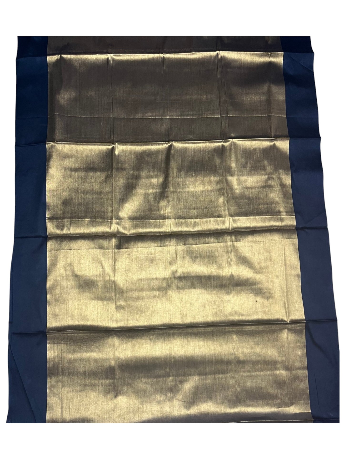 Southloom Special Semi Silk Saree with Golden Body and Black Border