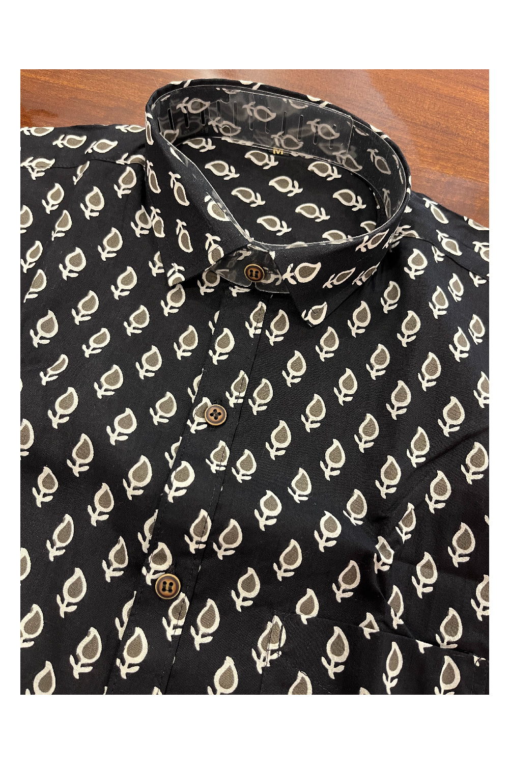 Southloom Jaipur Pure Cotton Printed Shirt For Men (Medium)