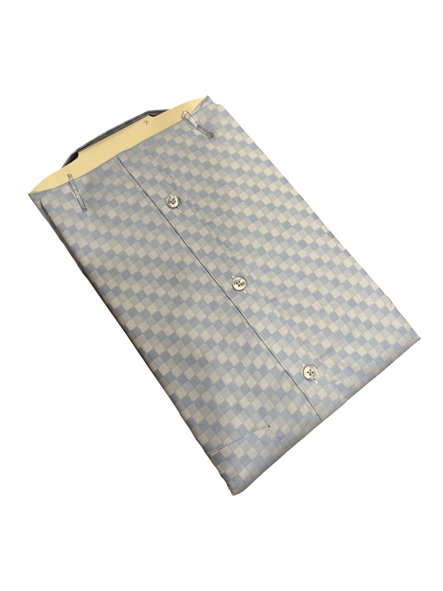 Southloom Pure Cotton Blue Printed Shirt (44 FS)