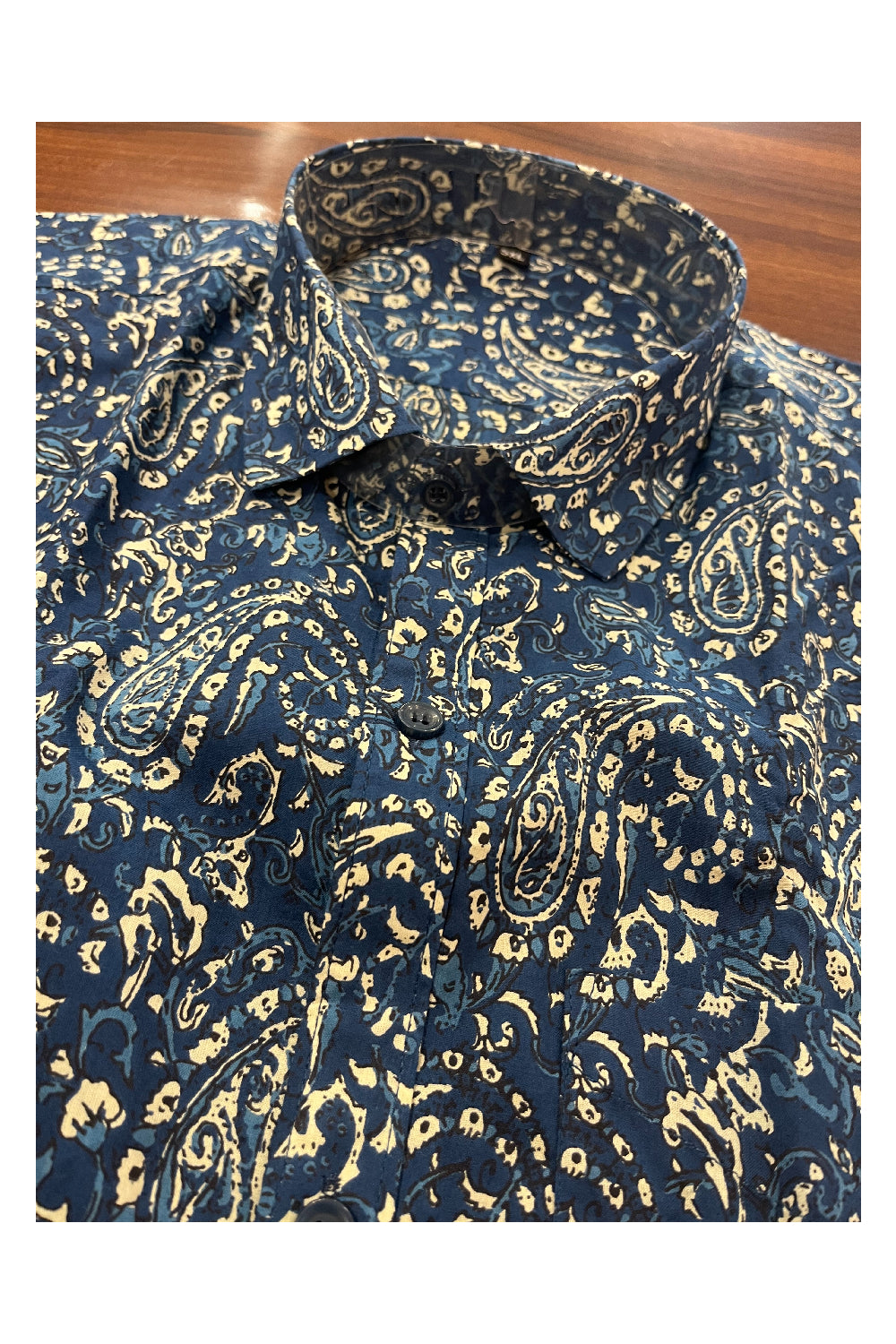 Southloom Jaipur Pure Cotton Printed Shirt For Men (5XL)