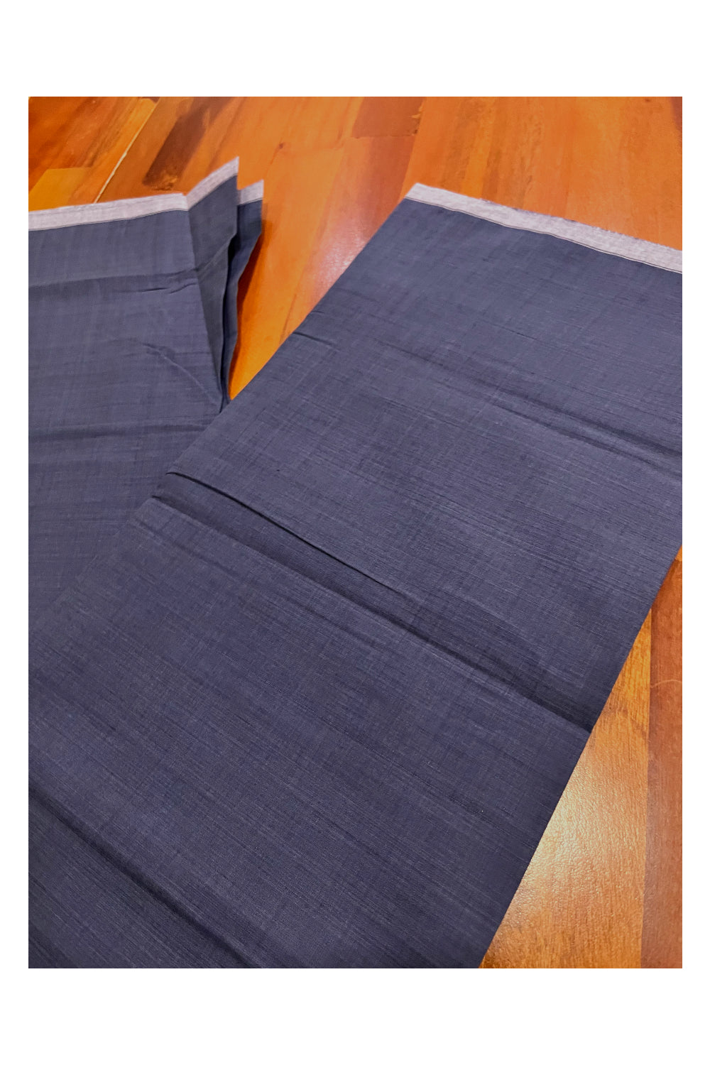 Southloom Dark Blue Single Mundu / Otta Mundu / Lungi (South Indian Kerala Dhoti)