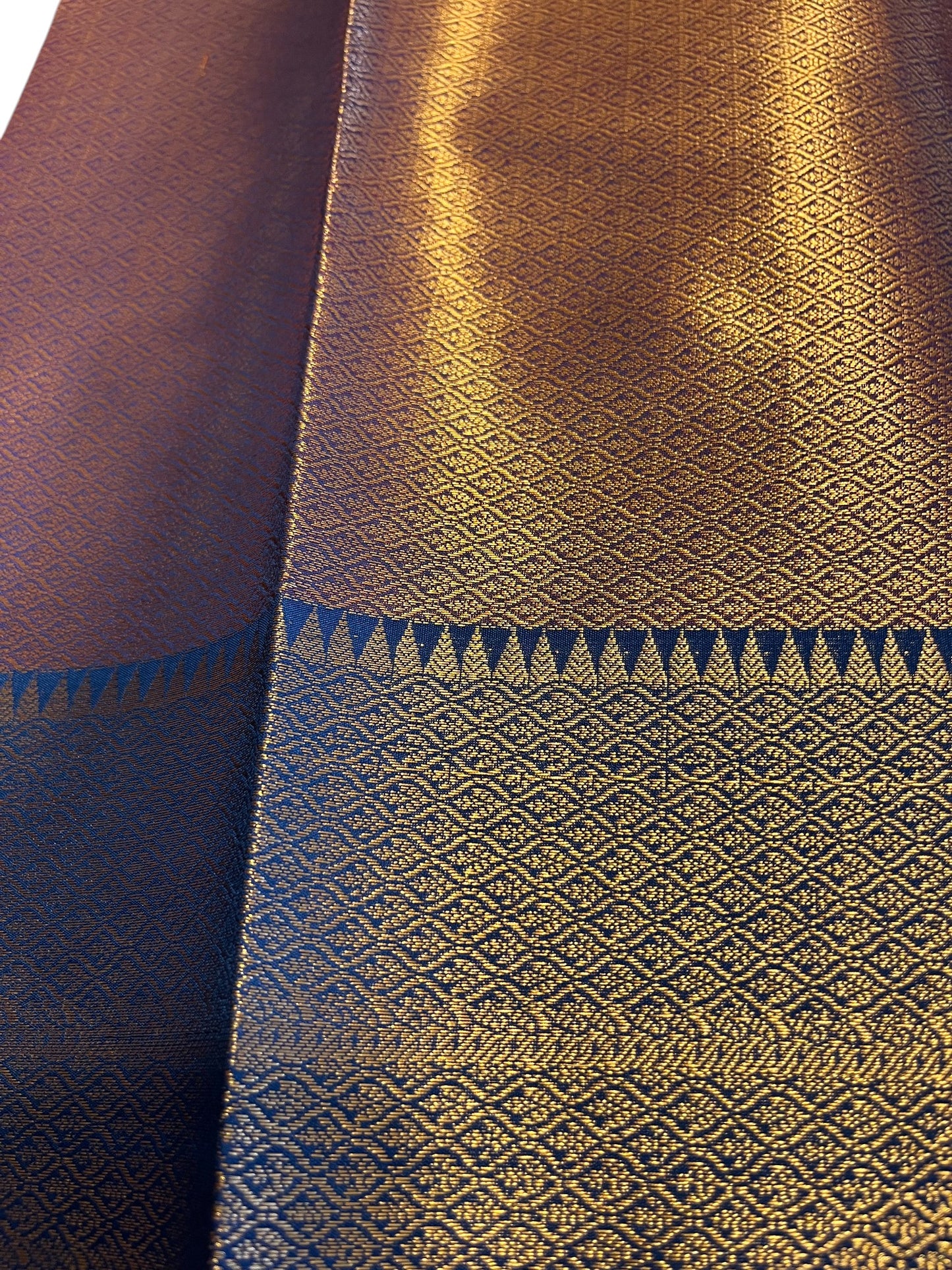 Southloom Premium Semi Silk Zari Work Brocade Saree in Bridal Orange with Matching Pallu