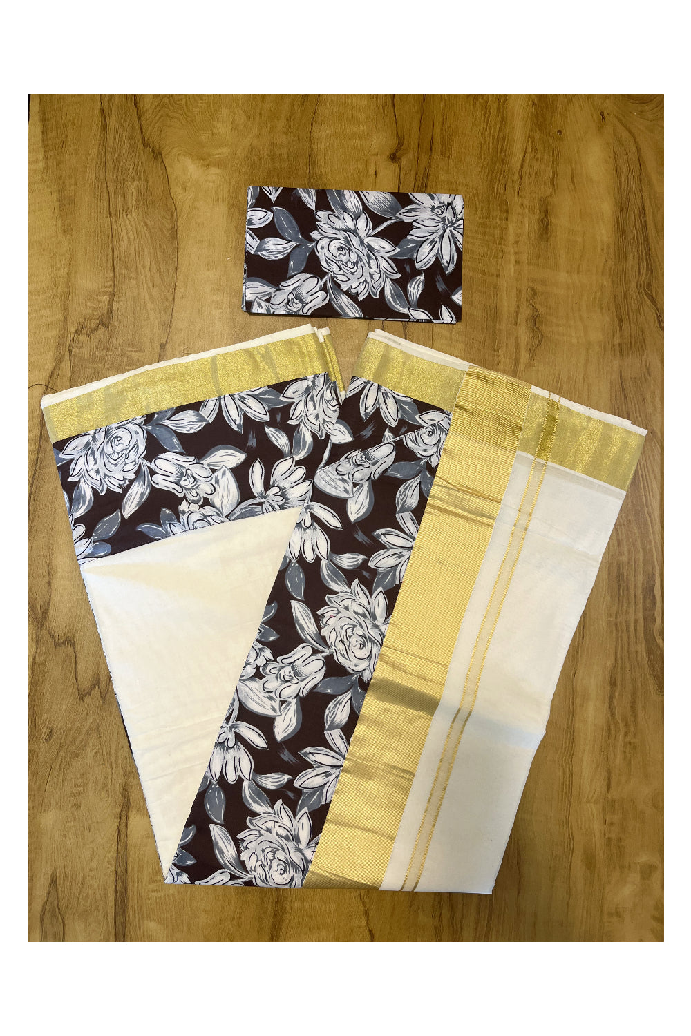 Fusion Art Printed Saree